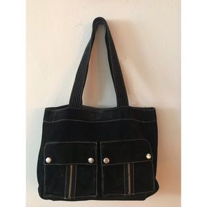 Suede bag